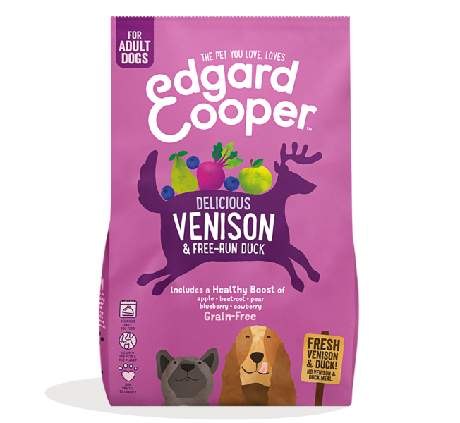 Edgard&Cooper Adult Venison&Free-Run Duck 2,5 kg