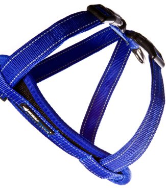 EzyDog Chest Plate tuig XL Blauw