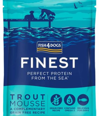 Fish4Dogs Finest Adult Trout Mousse 100 gram