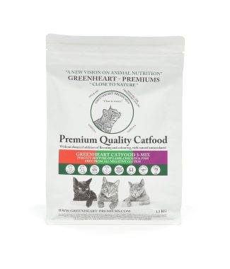 Greenheart kattenvoer 3 Mix 4 kg