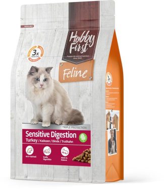 Hobby First Feline kattenvoer Sensitive Digestion 4,5 kg