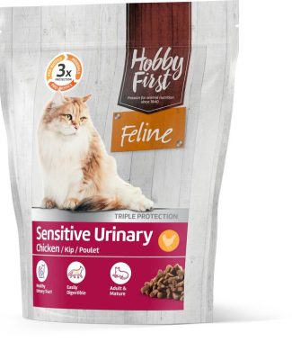 Hobby First Feline kattenvoer Sensitive Urinary 800 gram