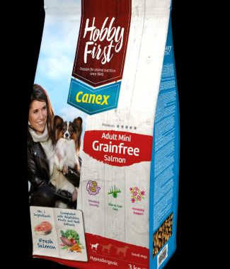 Hobby First Canex Adult Grainfree Salmon Mini 3 kg