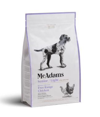McAdams Grainfree Dog Senior/Light Free Range Chicken 10 kg