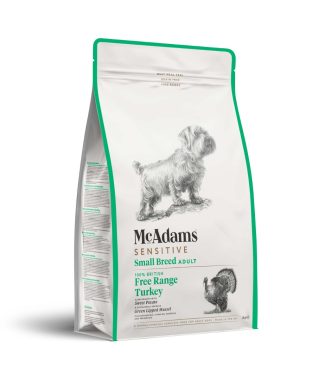 McAdams Grainfree Dog Adult Sensitive Small Breed Free Range Turkey 5 kg