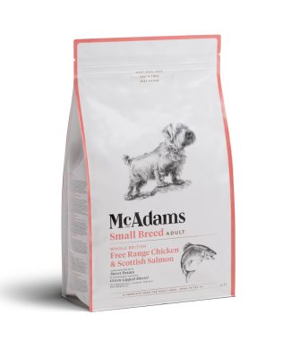 McAdams Grainfree Dog Adult Small Breed Free Range Chicken&Scottish Salmon 5 kg