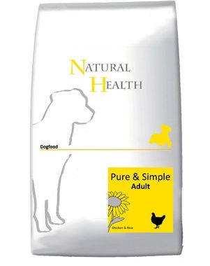 Natural Health hondenvoer Adult Kip 12,5 kg