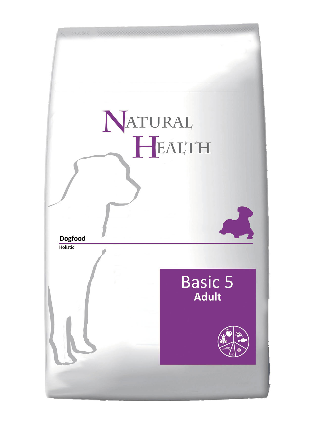 Natural Health hondenvoer Basic Five Adult 12,5 kg
