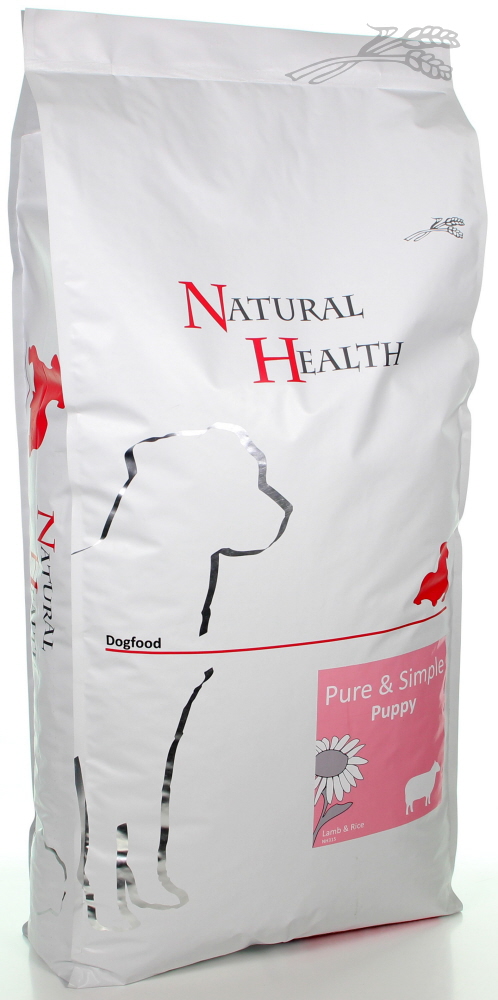 Natural Health hondenvoer Puppy Lam 12,5 kg