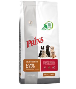 Prins Fit Selection Lam en Rijst 14 kg