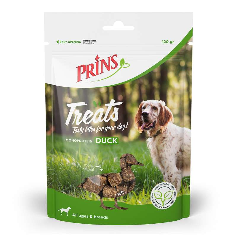 Prins Treats Dog Duck 120 gram