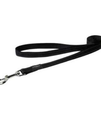 Rogz hondenriem Snake M Zwart