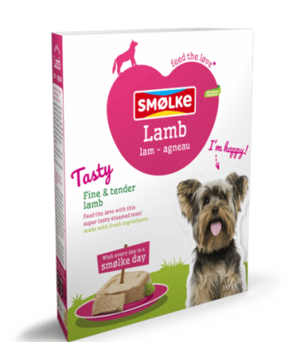 Smolke Hond Vers Gestoomd Lam 395 gram