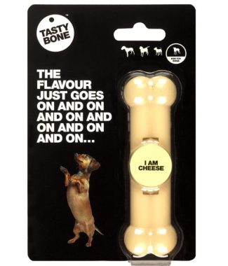 Tasty Bone Cheese Toy Small