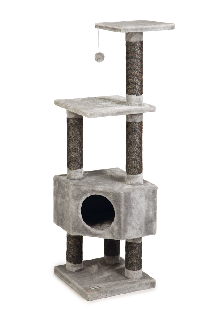 Beeztees krabpaal Figado Grijs 40 x 40 x 135 cm