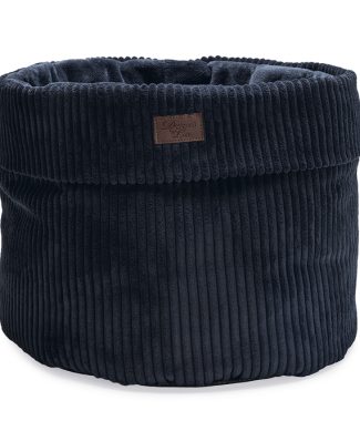 Designed by Lotte Kattenmand Ribbed Antraciet 50 x 50 x 35 cm