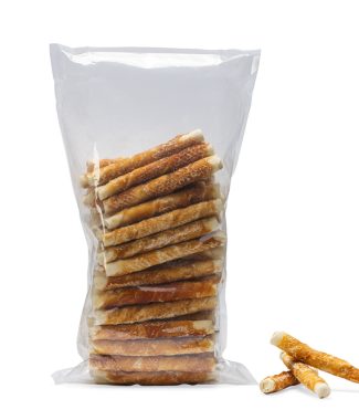 Beeztees Culinair Kauwstick met kip. Bulk 60 stuks 15 cm.