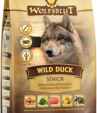 Wolfsblut Grain Free Senior Dog Wild Duck 12,5 kg
