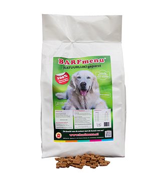 BARFmenu Hondenvoer Natuurlijk Geperst 15 kg