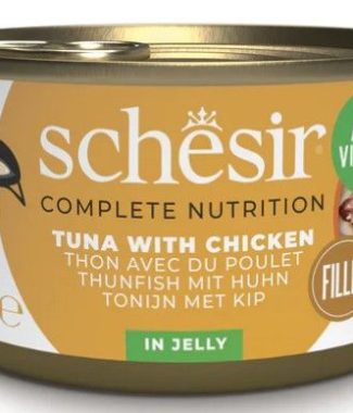 Schesir Complete Nutrition - Tonijn met kip in Jelly, 85gr
