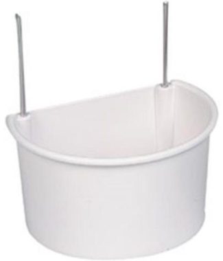 Papegaai Pot Wit Met Haak Wit