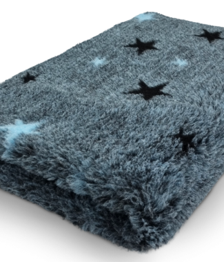 Vetbed - Starry Night blauw Antislip