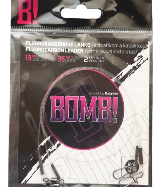 Delphin - Bomb! Fluorocarbon Wire With Swivel
