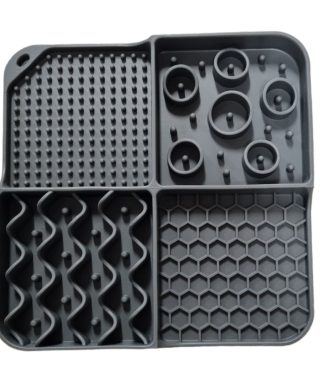 Eat Slow Live Longer - Lick Mat Dimensions Rectangle