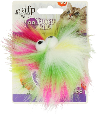 Afp - Furry Fluffy Ball Yellow