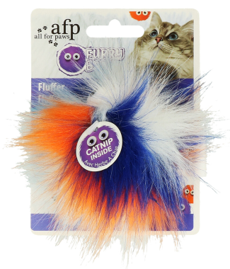 Afp - Furry Fluffy Ball Orange