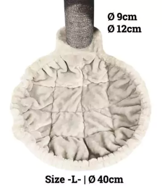 Petrebels Hangmat Sleeper Met Rits Cream