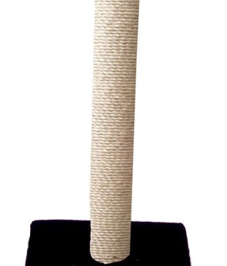 Krabpaal Lang voor de kat (82 cm) Zwart