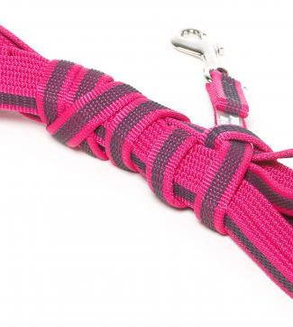 Lange lijn hond - Antislip - 14mm - Met handvat
