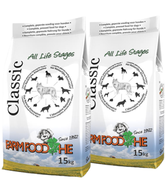 Farm Food HE Classic hondenvoer 2 x 15 kg
