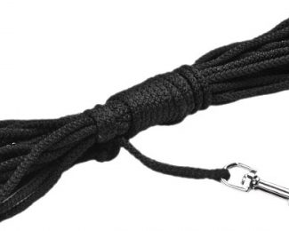 Julius K9 Zwemlijn 4mm x 10m - Zwart