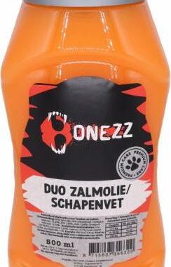 Bonezz Duo Zalmolie & Schapenvet - Huid, Vacht & Vitaliteit Support