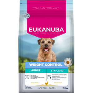 Eukanuba Adult Special Care Weight Control Small/Medium hondenvoer 15 kg