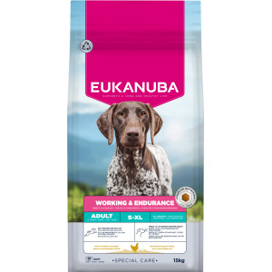 Eukanuba Adult Special Care Working & Endurance hondenvoer 15 kg