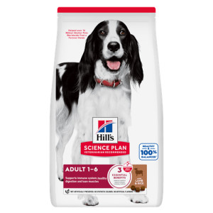 Hill's Adult Medium met lam & rijst hondenvoer 2,5 kg