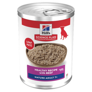 Hill's Mature Adult 7+ nat hondenvoer met kip blik 2 trays (24 x 370 g)