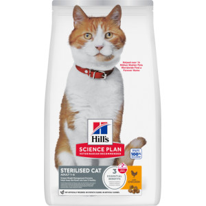 Hill's Adult Sterilised Cat met kip kattenvoer 1,5 kg